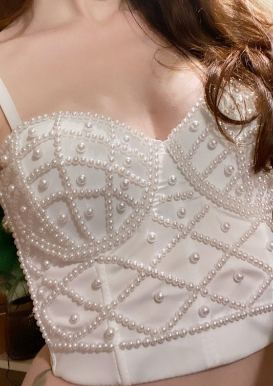 Beaded Corset Top