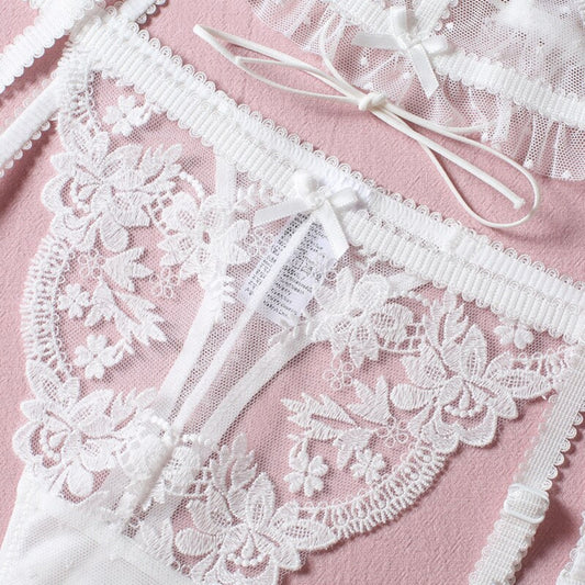 Lace Panties Women Sheer Lingerie Bottoms