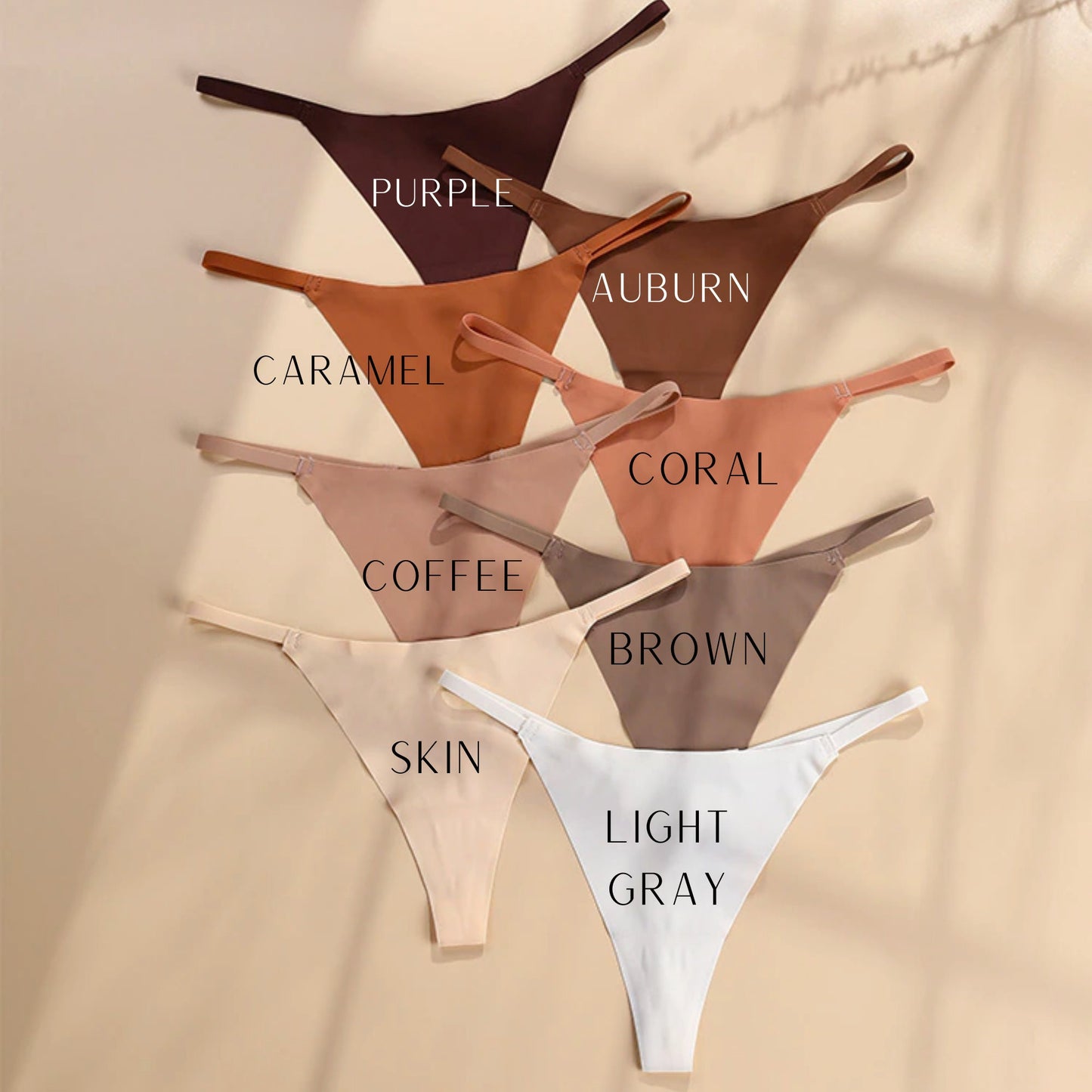 Seamless Cotton Silk Panty 2 Pieces Set