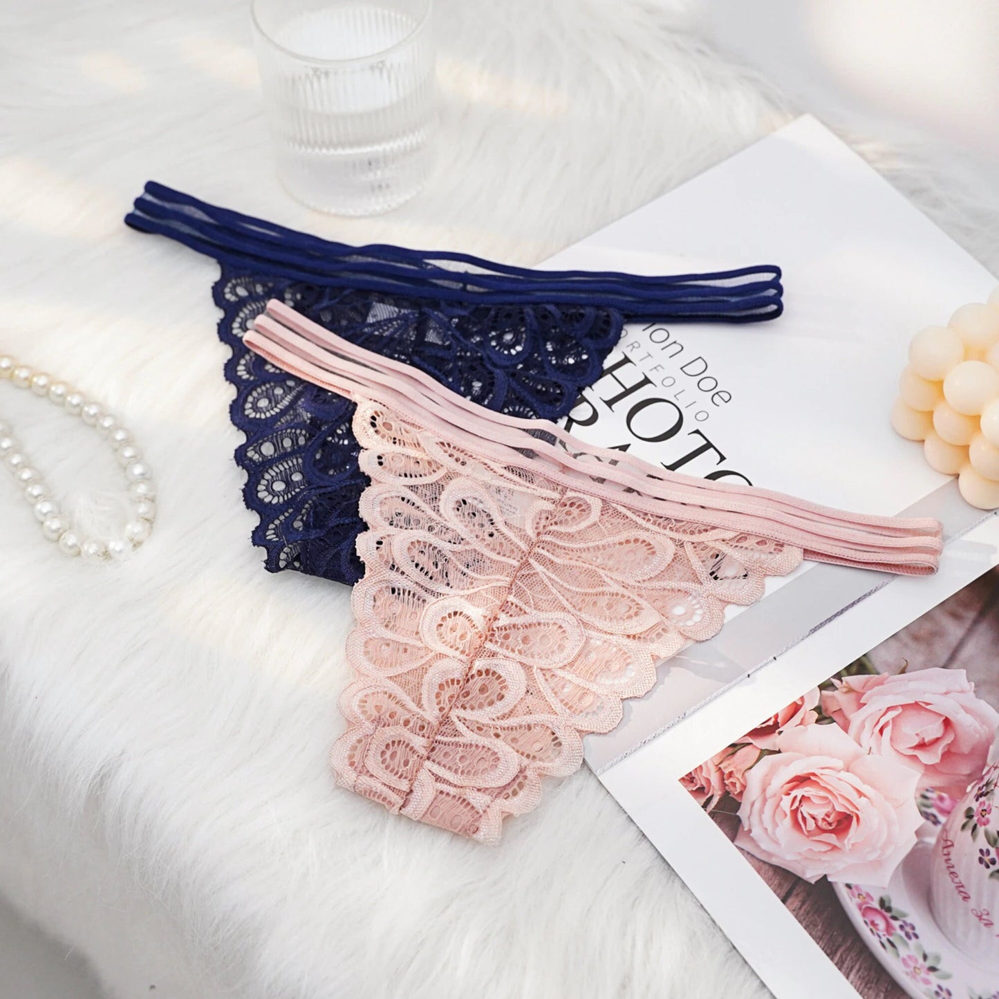 Charlotte Sexy Low-Waist Lace Panty