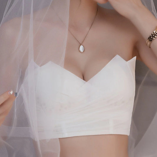 Wedding Tube Top Strapless Brassiere