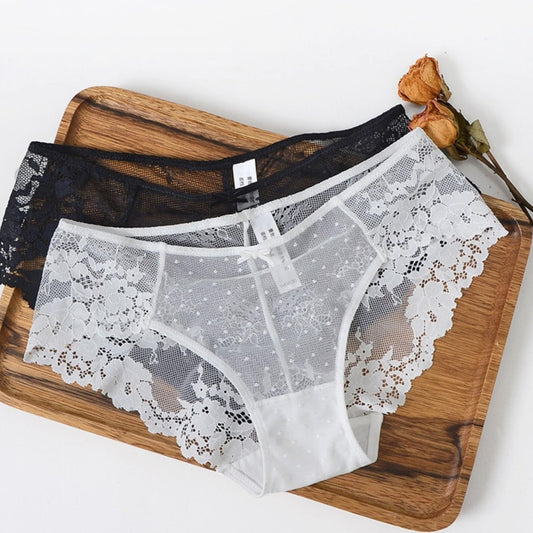 Sheer See Through Lace Underwear