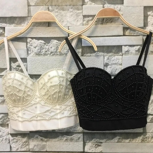 Full Beading Corset Top Lingerie