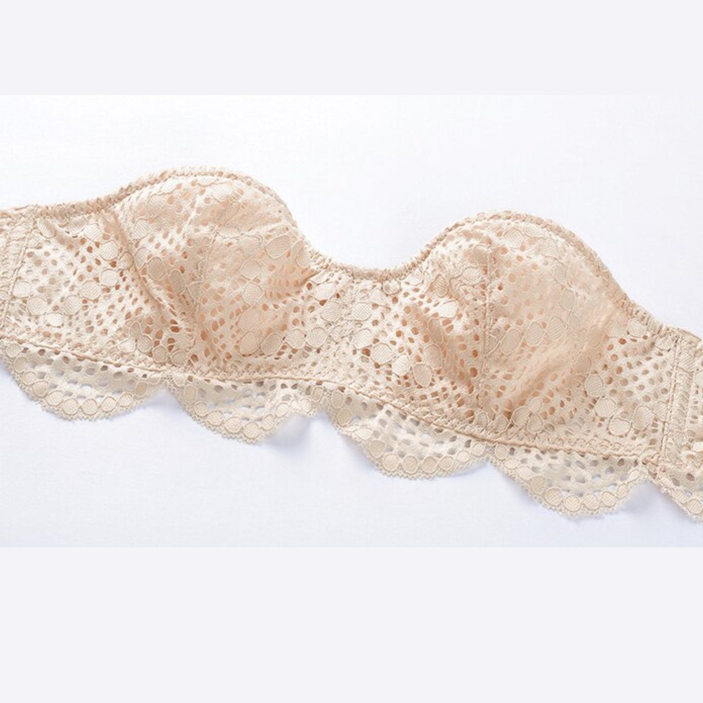 Strapless Tube Lace Bandeau Tops