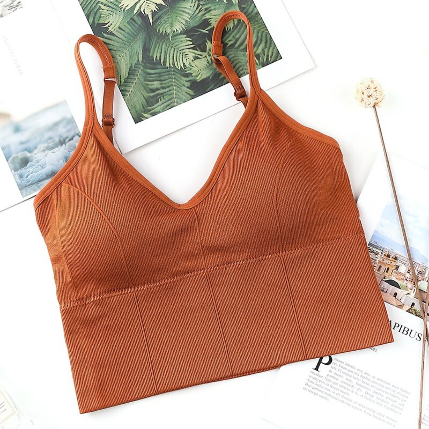 Summer Tops Spring Cotton Tank Top Casual Bralette